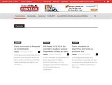 Tablet Screenshot of jornalcontabil.com.br